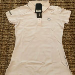 Virus brand collared athletic shirt